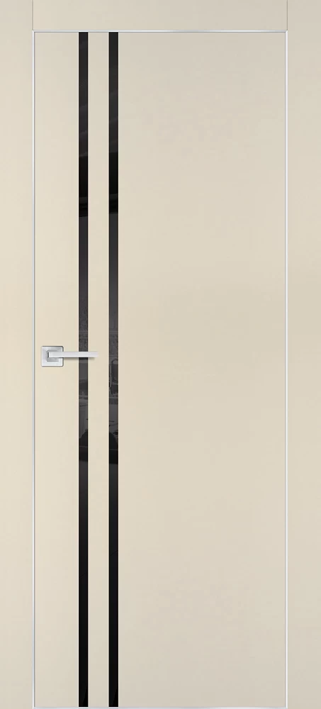 Фото Межкомнатная дверь PX-11  AL кромка с 4-х ст. Бежевый матовый